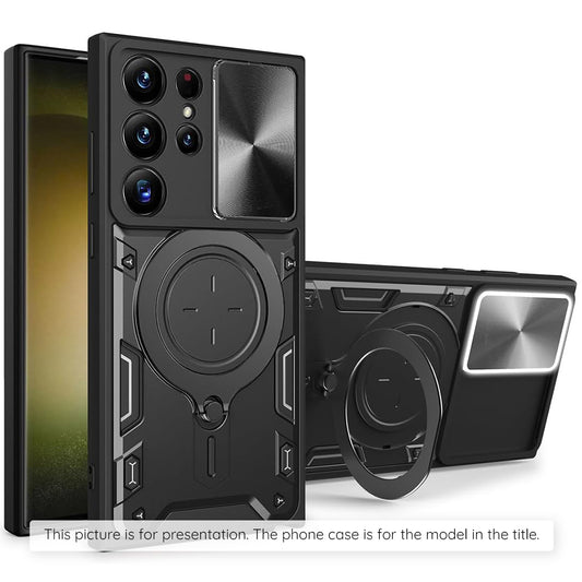 Étui pour Oppo Reno15, Techsuit, CamGuard Pro, Noir