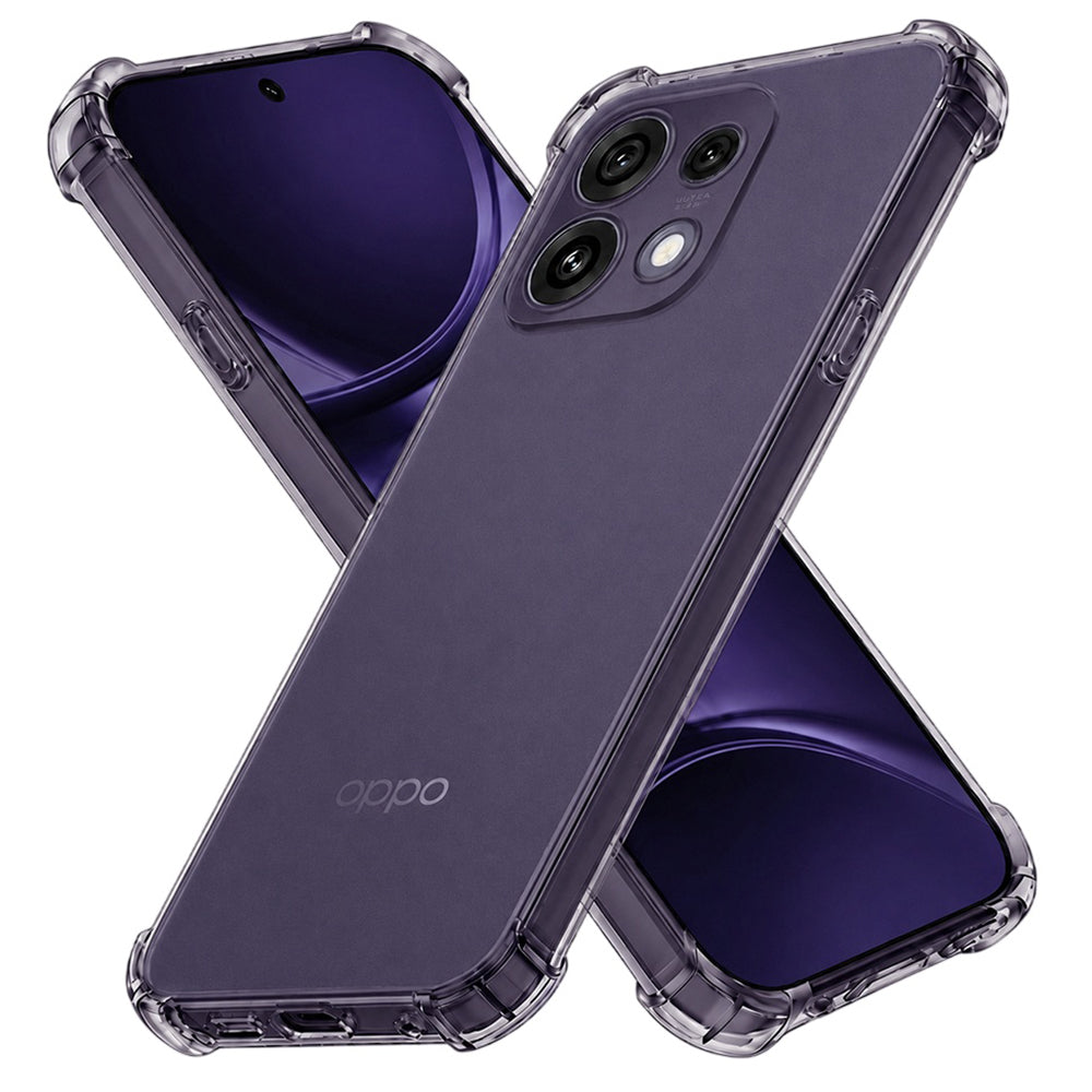 Coque pour Oppo Reno16 F / Reno16 FS, Techsuit, Transparente Antichoc, Fumée