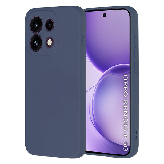 Coque pour Oppo Reno16 F / Reno16 FS, Techsuit, SoftFlex, Bleu marine
