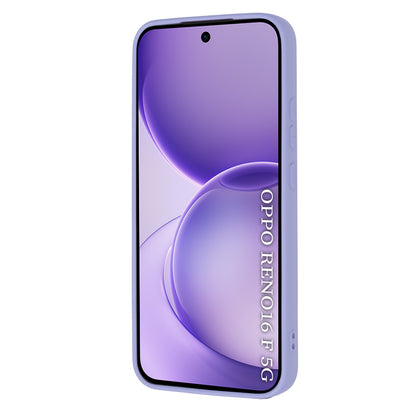 Coque pour Oppo Reno16 F / Reno16 FS, Techsuit, SoftFlex, Violet Clair