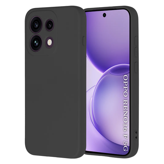 Coque pour Oppo Reno16 F / Reno16 FS, Techsuit, SoftFlex, Noire