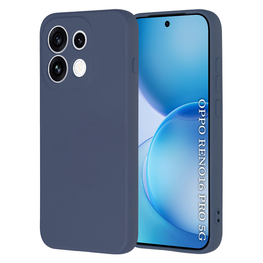 Coque pour Oppo Reno16 Pro, Techsuit, SoftFlex, Bleu marine