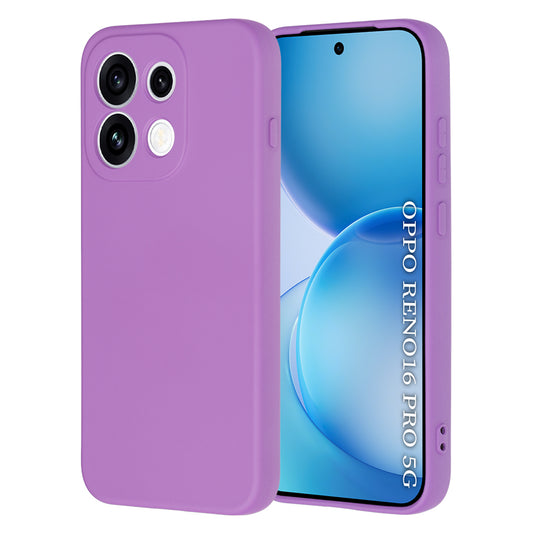 Coque pour Oppo Reno16 Pro, Techsuit, SoftFlex, Violet