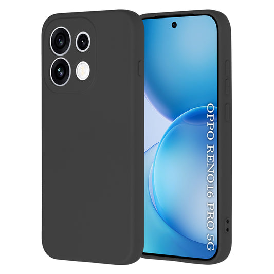 Coque pour Oppo Reno16 Pro, Techsuit, SoftFlex, Noire