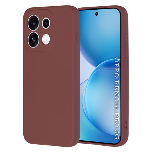 Coque pour Oppo Reno16 Pro, Techsuit, SoftFlex, Bordeaux