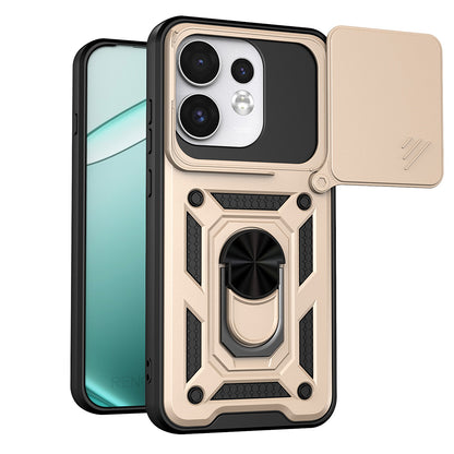 Coque pour Oppo Reno16 / Reno16 Pro, Techsuit, CamShield, Dorée