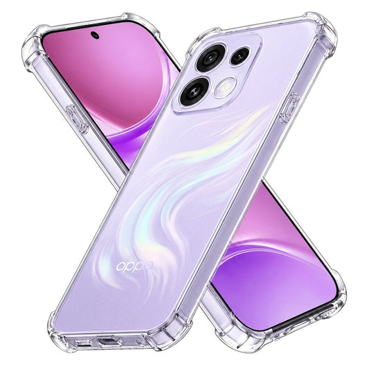 Coque pour Oppo Reno16, Techsuit, Antichoc Claire, Transparente