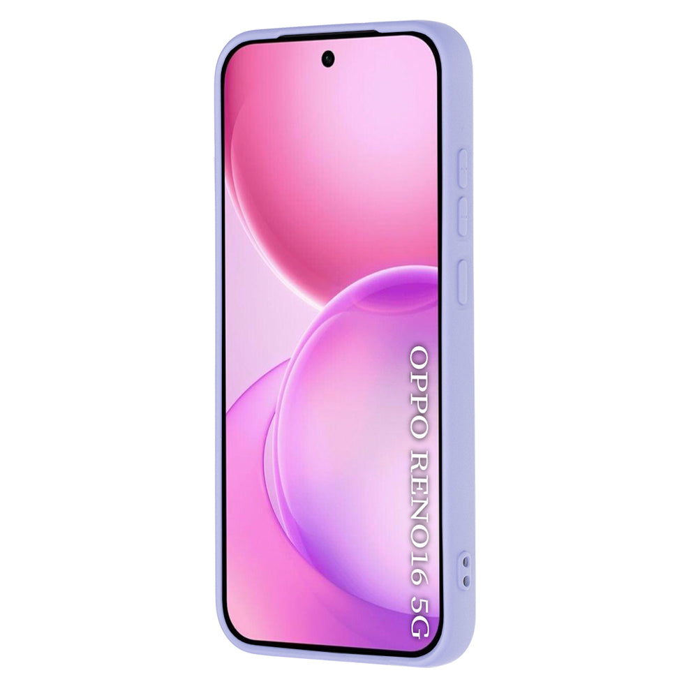 Coque pour Oppo Reno16, Techsuit, SoftFlex, Violet Clair