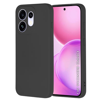 Coque pour Oppo Reno16, Techsuit, SoftFlex, Noire