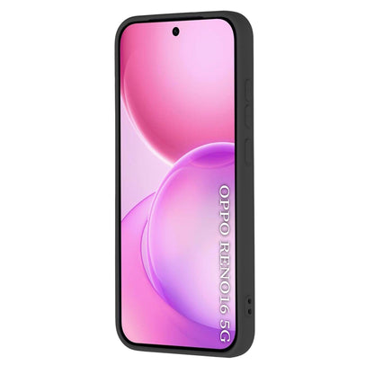 Coque pour Oppo Reno16, Techsuit, SoftFlex, Noire