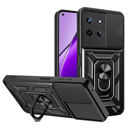 Coque pour Realme 11 4G, Techsuit, CamShield, Noire