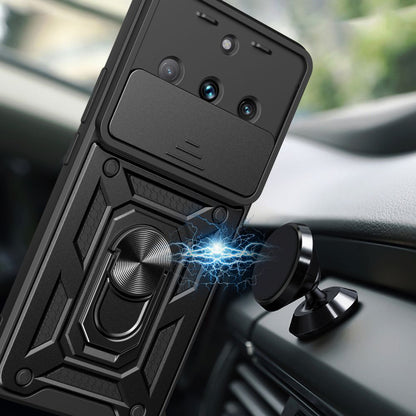 Coque pour Realme 11 4G, Techsuit, CamShield, Noire