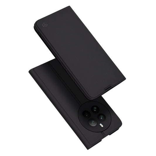 Coque pour Realme 12 Pro / 12 Pro+, Techsuit, Magskin Book, Noire
