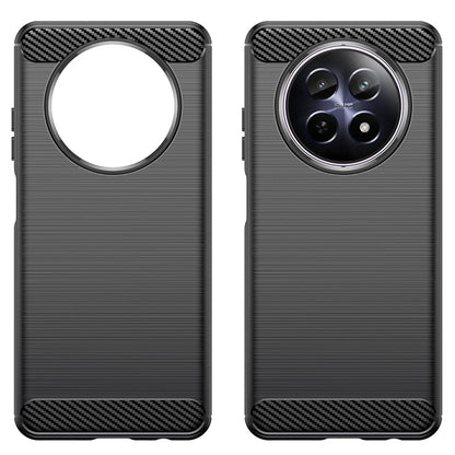 Coque pour Realme 12, Techsuit, Carbone, Bleue