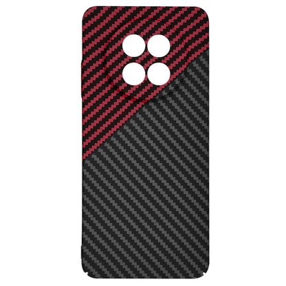 Coque pour Realme 12x / 12, Techsuit, Carbonite FiberShell, Noir Rouge