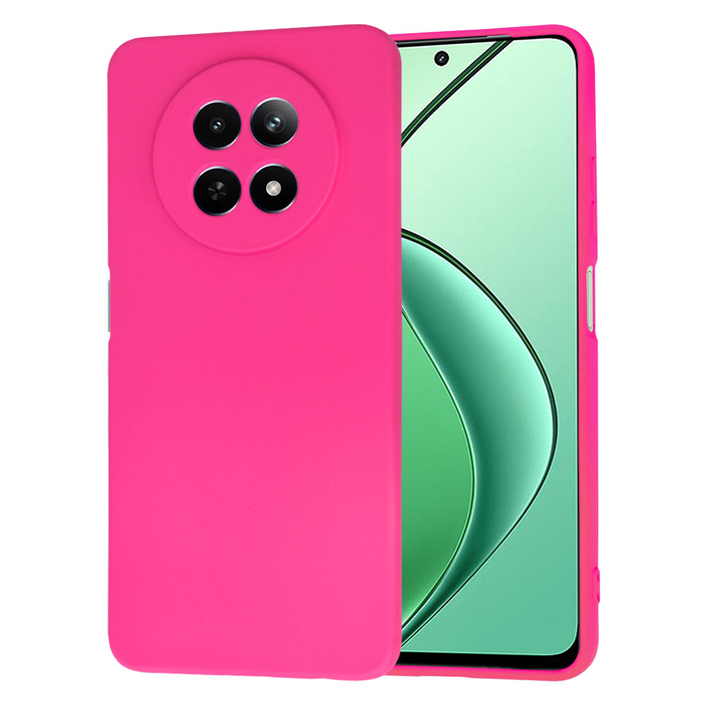 Coque pour Realme 12x / 12, Techsuit, SoftFlex, Rose Foncé