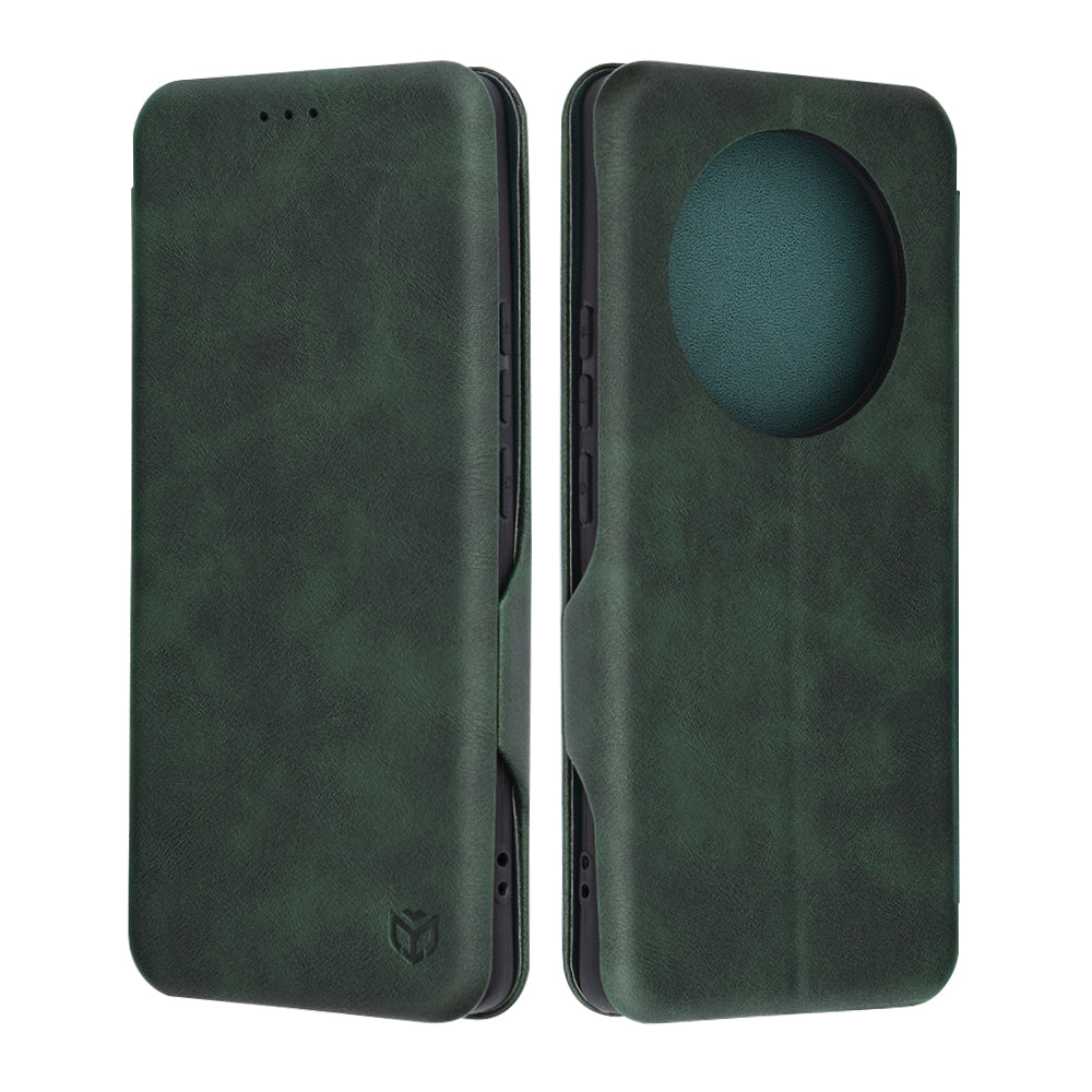 Coque pour Realme 13 Pro / 13 Pro+, Techsuit, Safe Wallet Plus, Vert