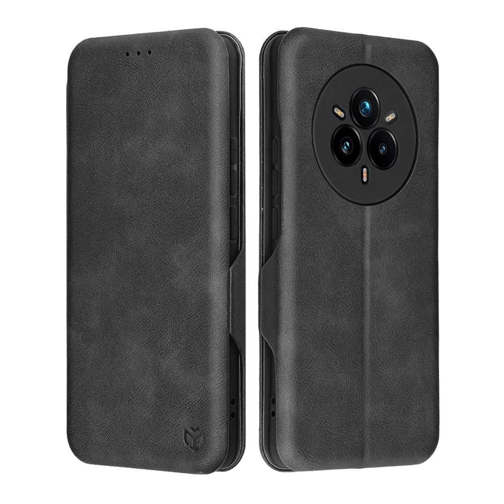 Coque pour Realme 14 Pro+, Techsuit, Safe Wallet Plus, Noire