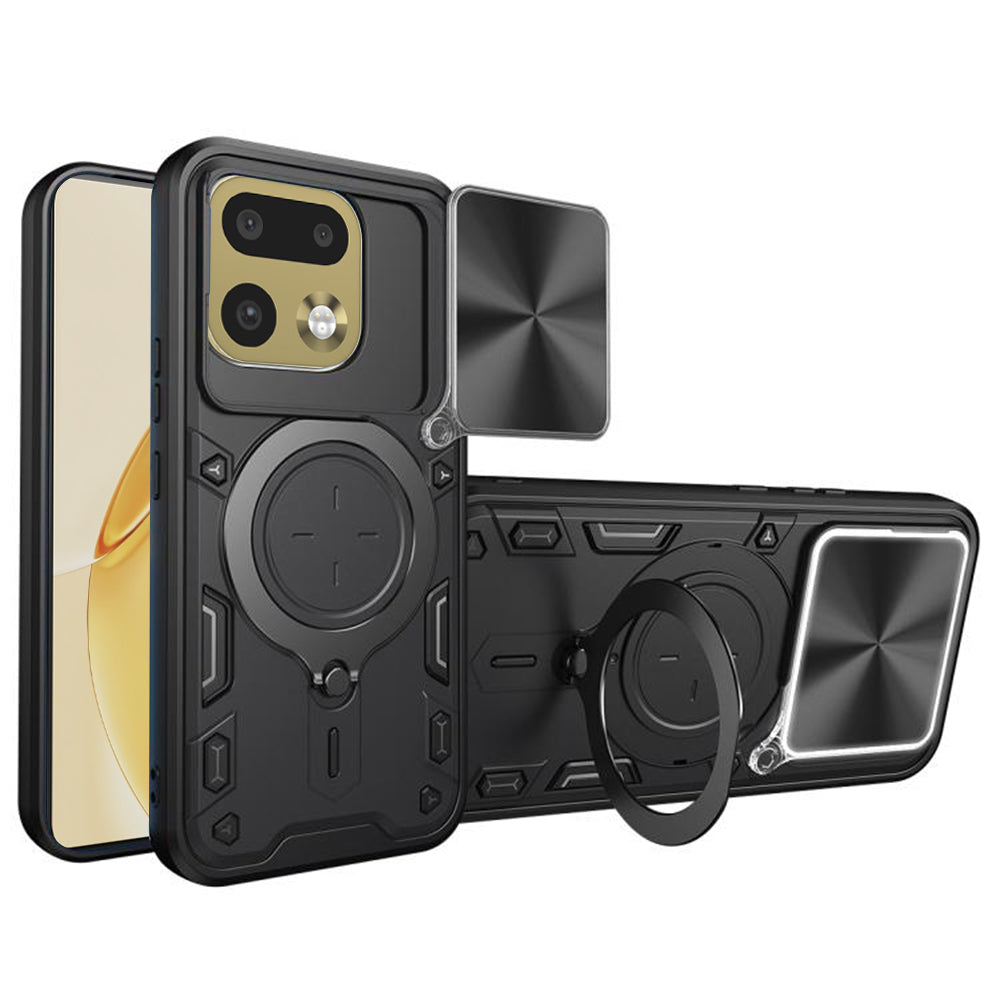 Coque pour Realme 16 Pro+, Techsuit, CamGuard Pro, Noire