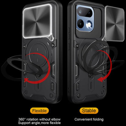 Coque pour Realme 16 Pro+, Techsuit, CamGuard Pro, Noire
