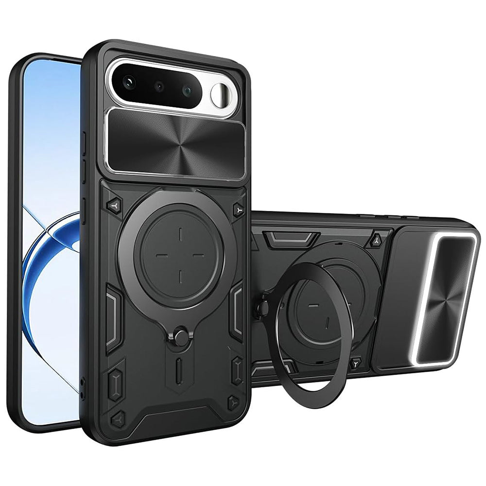 Coque pour Realme 16, Techsuit, CamGuard Pro, Noire