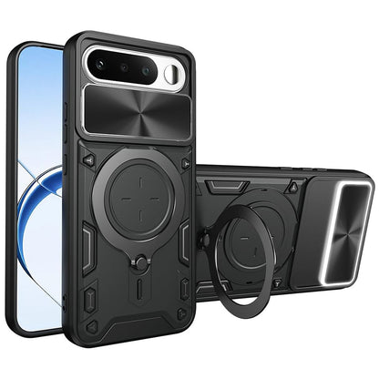 Coque pour Realme 16, Techsuit, CamGuard Pro, Noire