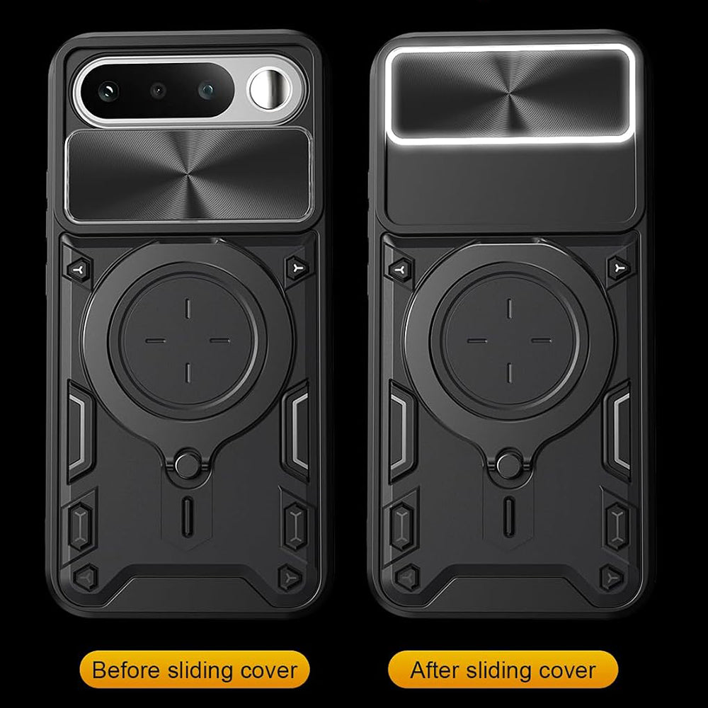 Coque pour Realme 16, Techsuit, CamGuard Pro, Noire