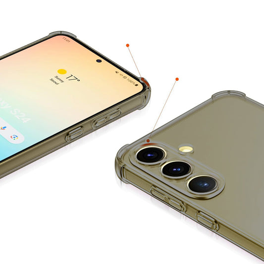 Case for Realme 16, Techsuit, Shockproof Clear, Smoke