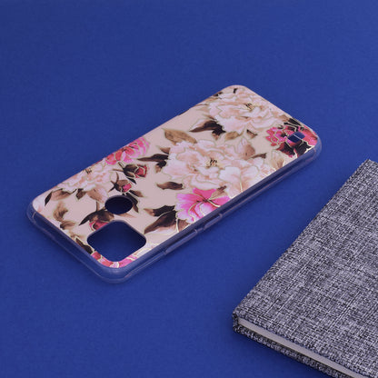 Étui pour Realme C21Y / C25Y, Techsuit, Marble, Beige