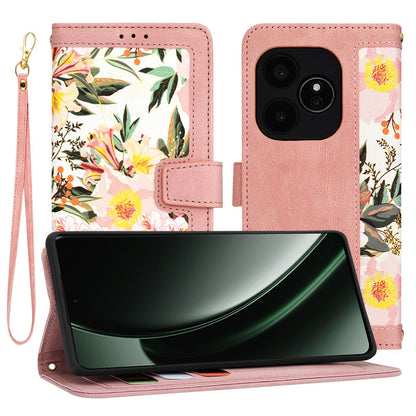 Coque pour Realme GT 6T / GT 6, Techsuit, FlipCraft, Rose