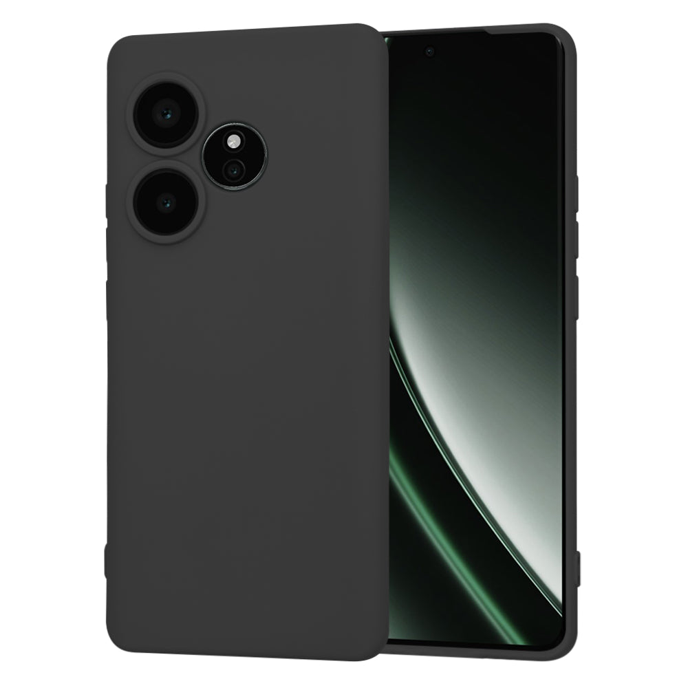 Étui pour Realme GT 6T / GT 6, Techsuit, SoftFlex, Noir