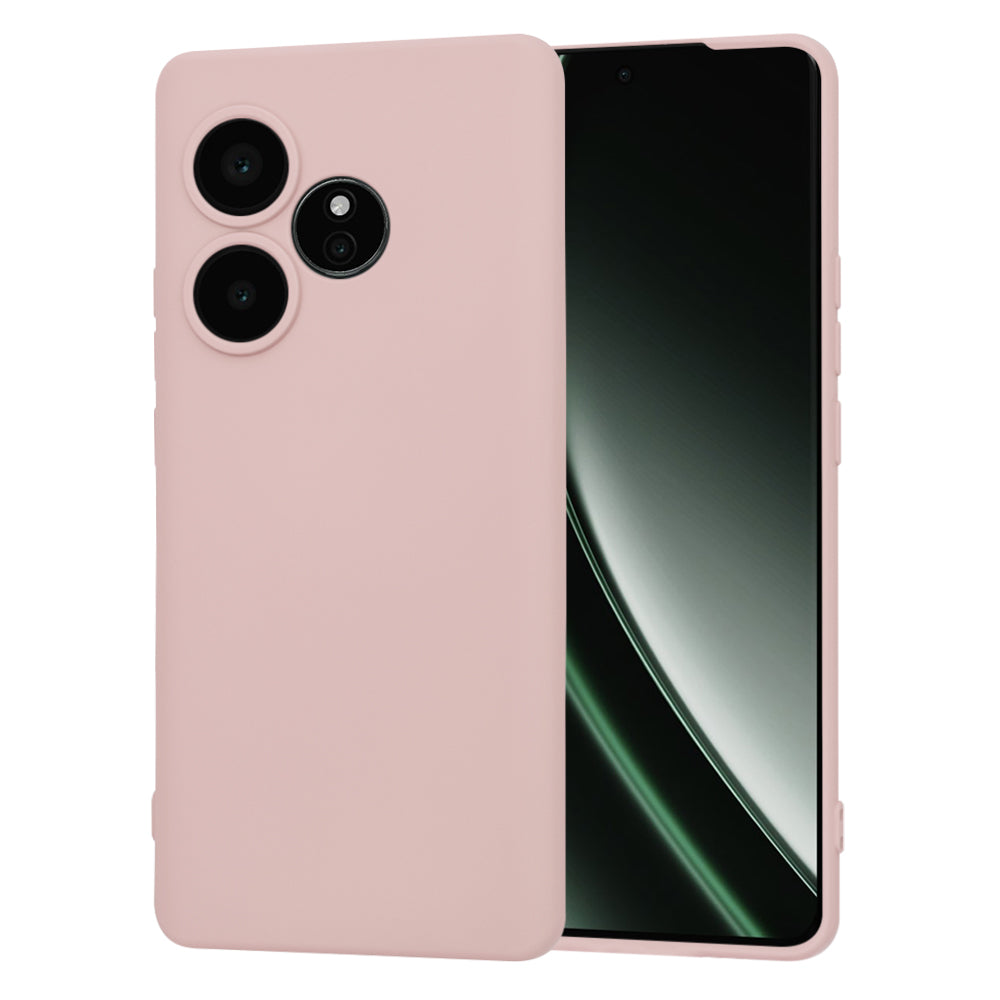 Étui pour Realme GT 6T / GT 6, Techsuit, SoftFlex, Rose
