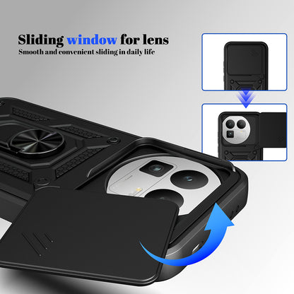 Housse pour Realme GT 8 Pro, Techsuit, CamShield (Découpe Ronde pour Caméra), Bleue