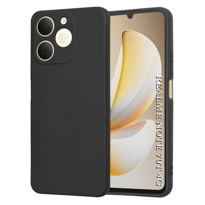 Étui pour Realme Note 70T, Techsuit, SoftFlex, Noir