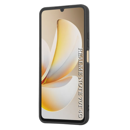 Étui pour Realme Note 70T, Techsuit, SoftFlex, Noir