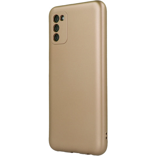 Coque pour Samsung Galaxy A14 A145 / A14 5G A146, OEM, Métallique, Dorée