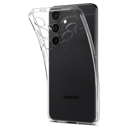 Etui pour Samsung Galaxy S24 S921, Spigen, Liquid Crystal, Transparent 