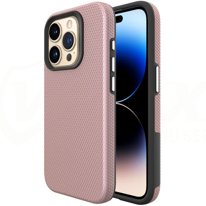 Coque pour Samsung Galaxy A15 5G A156 / A15 A155, Vmax, Triangle, Rose Doré