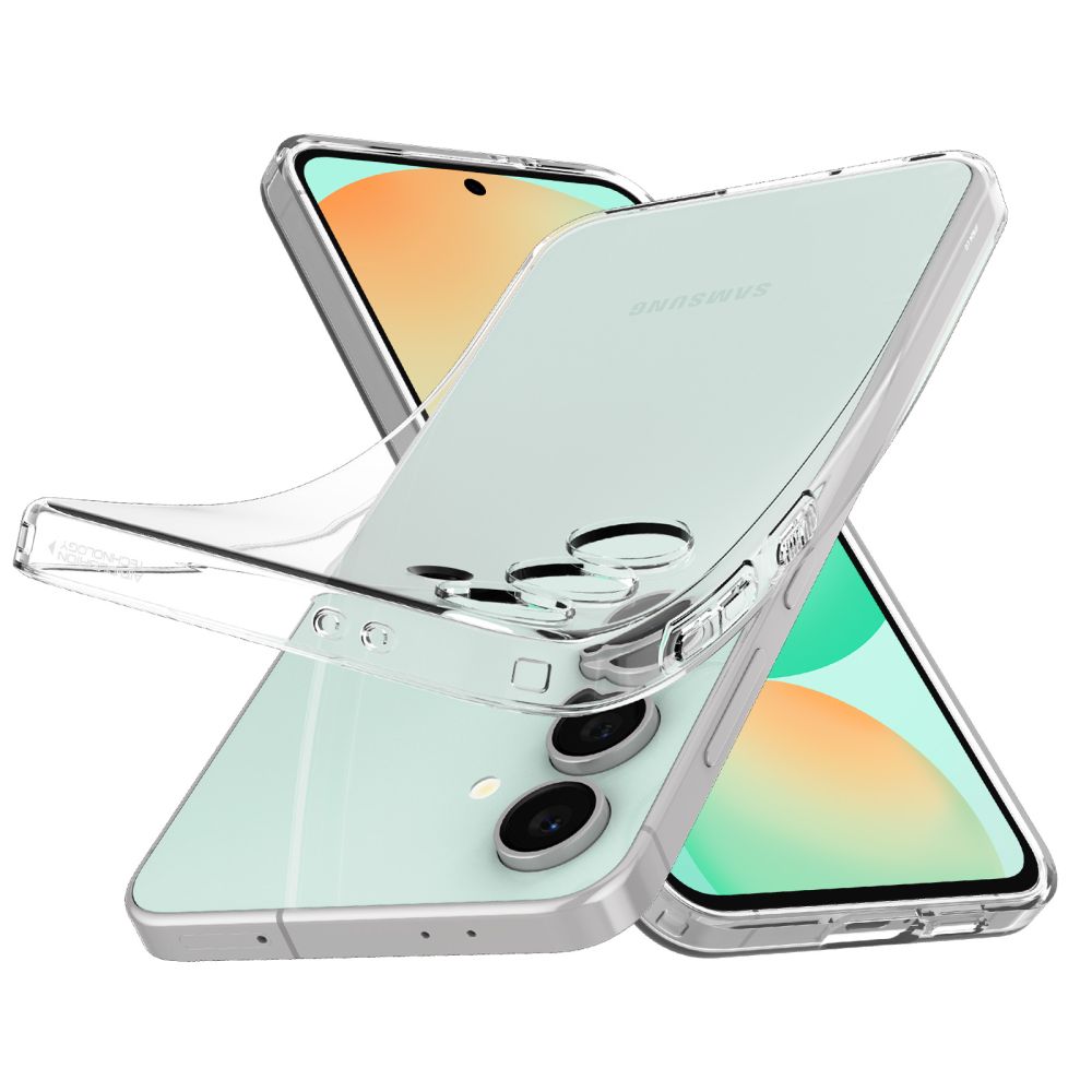 Etui pour Samsung Galaxy S24 FE S721, Spigen, Liquid Crystal, Transparent