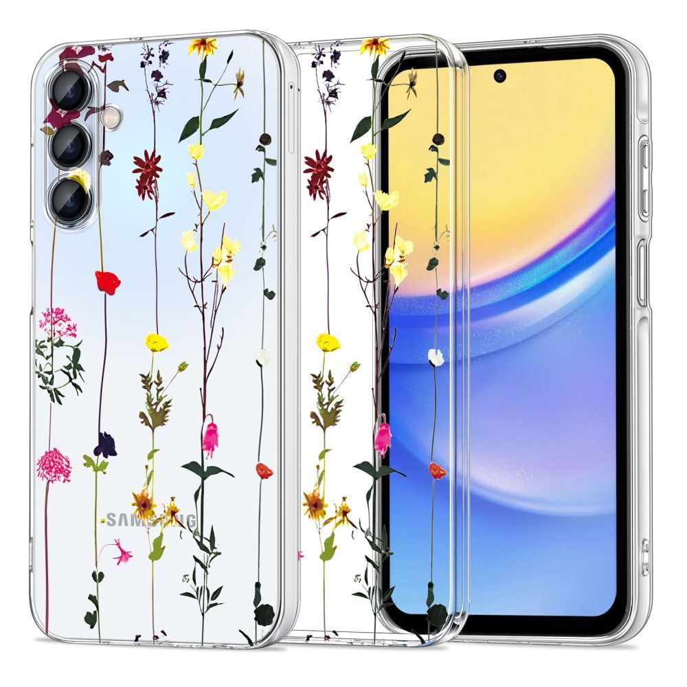 Pochette pour Samsung Galaxy A55 5G A556, Tech-Protect, Flexair+, Transparent 