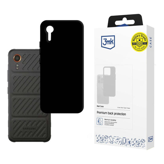 Coque pour Samsung Galaxy Xcover7 G556, 3MK, Noire Mate