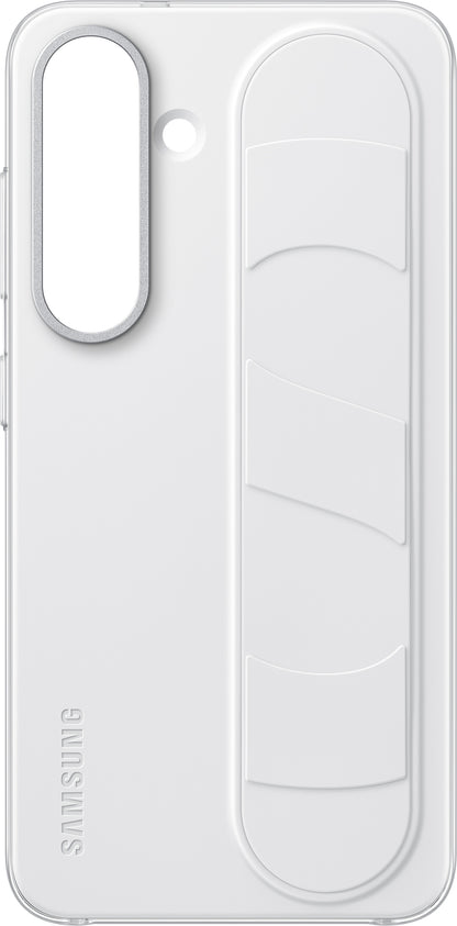 Étui pour Samsung Galaxy S25 S931, Standing Grip, Blanc EF-GS931CWEGWW
