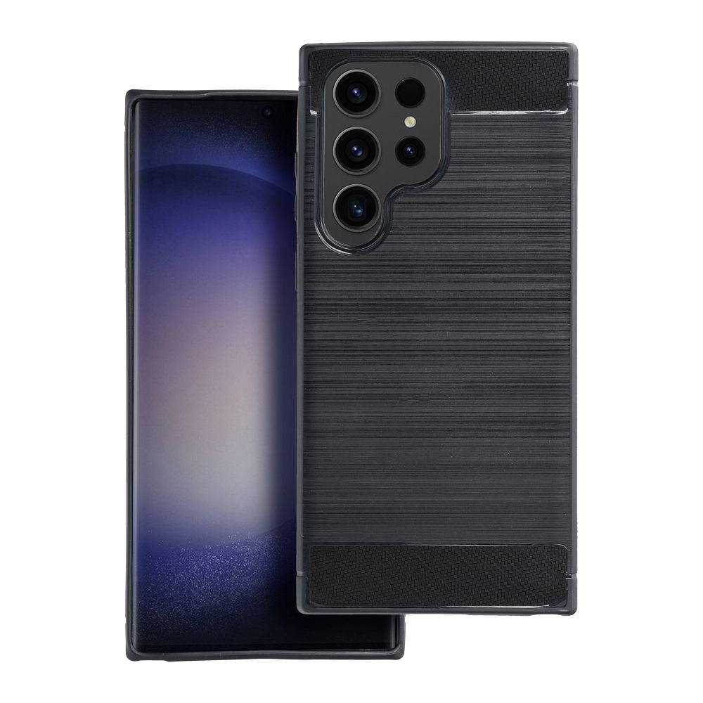 Coque pour Samsung Galaxy S25 Ultra S938, OEM, Carbone, Noire