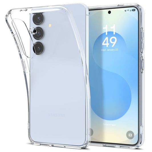 Étui pour Samsung Galaxy S25 S931, Spigen, Liquid Crystal, Transparent ACS08995