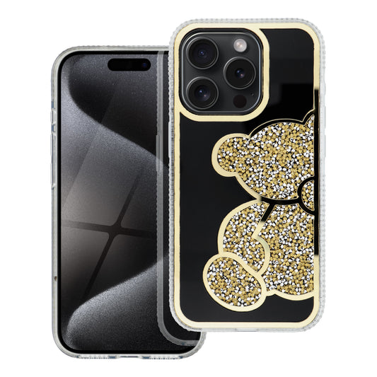 Coque pour Samsung Galaxy A15 5G A156 / A15 A155, OEM, Teddy Bear, Dorée