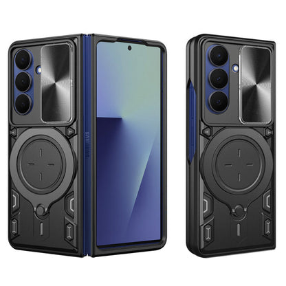 Coque pour Samsung Galaxy Z Fold7 F966, Techsuit, CamGuard Pro, Noire