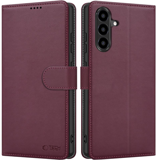Étui pour Samsung Galaxy A37 5G / A56 A566 / A36 A366, Tech-Protect, Portefeuille, Violet
