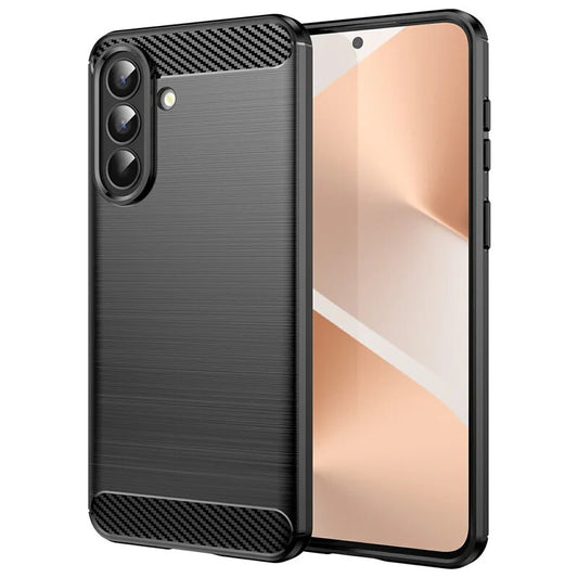 Coque pour Samsung Galaxy A37 5G, OEM, Carbon Pro, Noire