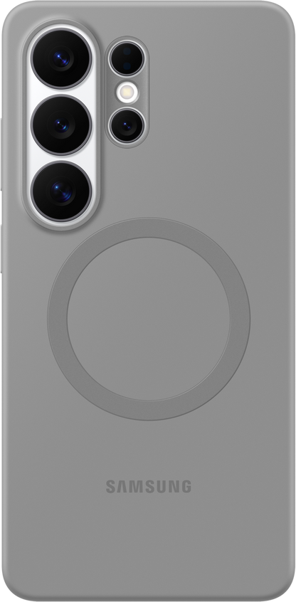 Étui pour Samsung Galaxy S26 Ultra S948, Silicone Magnet Case, Gris EF-ES948CJEGWW