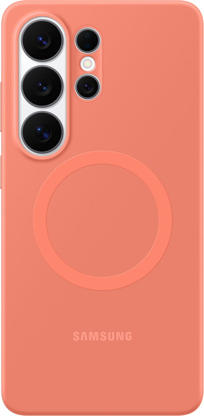 Étui pour Samsung Galaxy S26 Ultra S948, Silicone Magnet Case, Rouge EF-ES948COEGWW